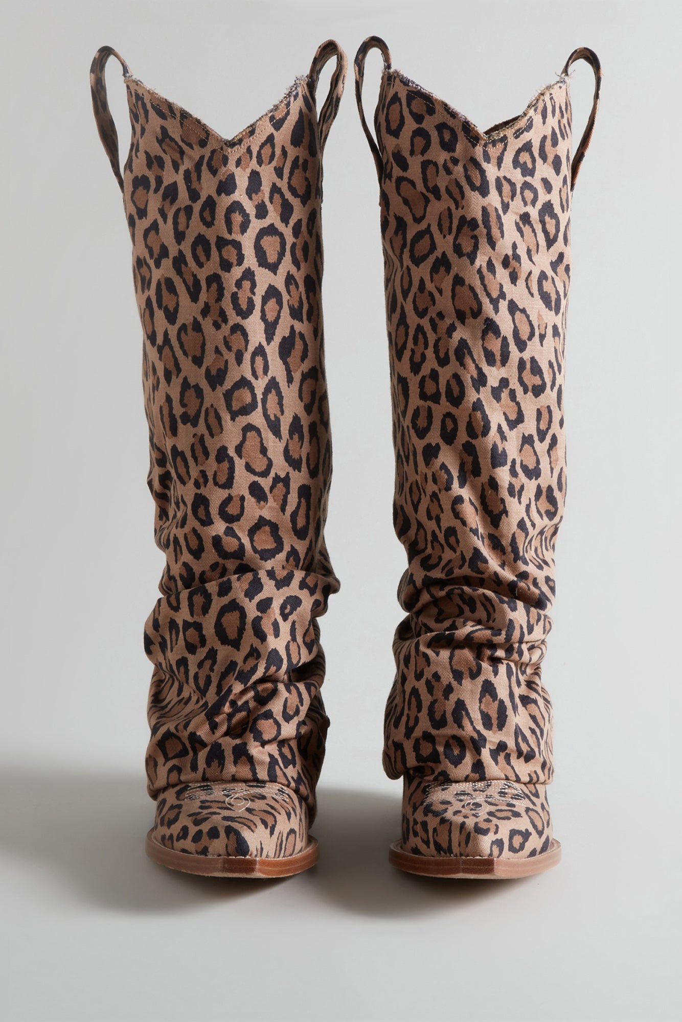 MID COWBOY BOOTS - RAW LEOPARD - 2