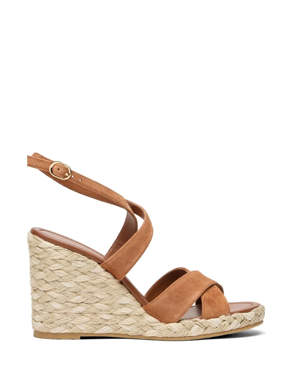 Alyssa crossover-strap sandals - 1