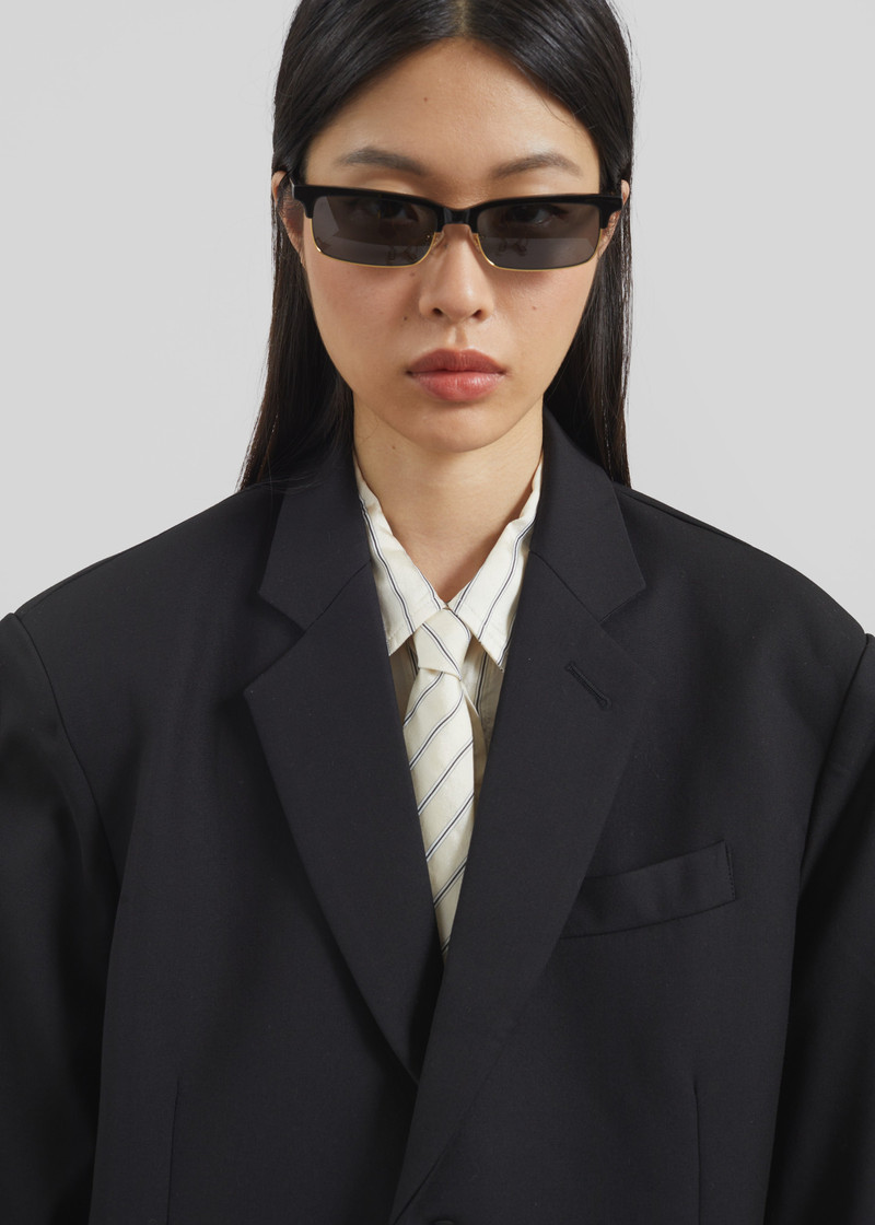 Gelso Oversized Blazer - Black 3