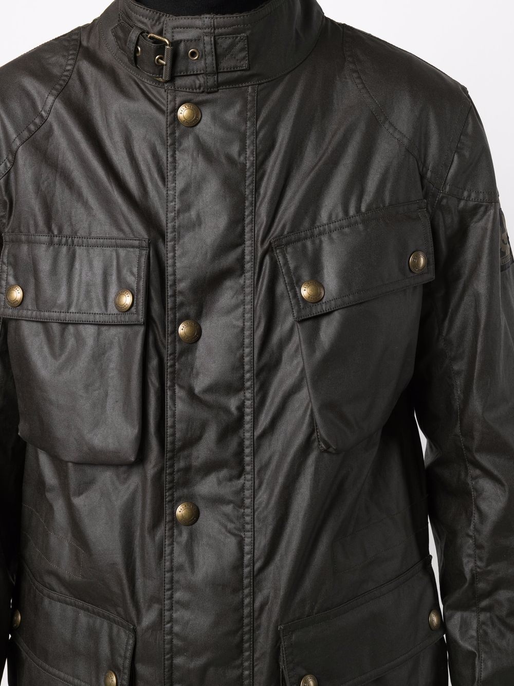 single-breasted fitted jacket - 5