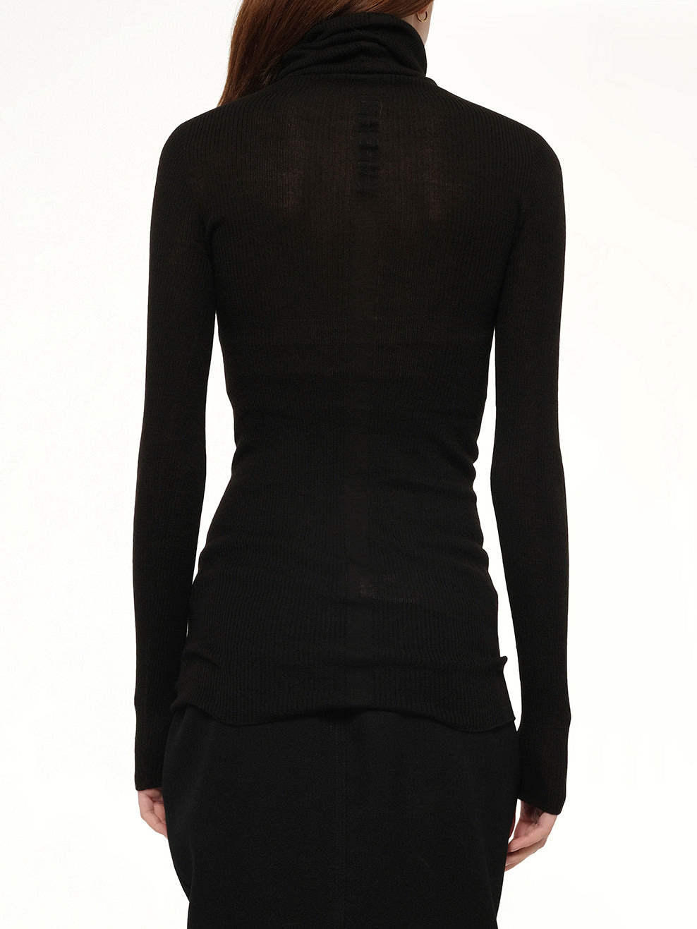 L/S Tube Sweater in Black - 5