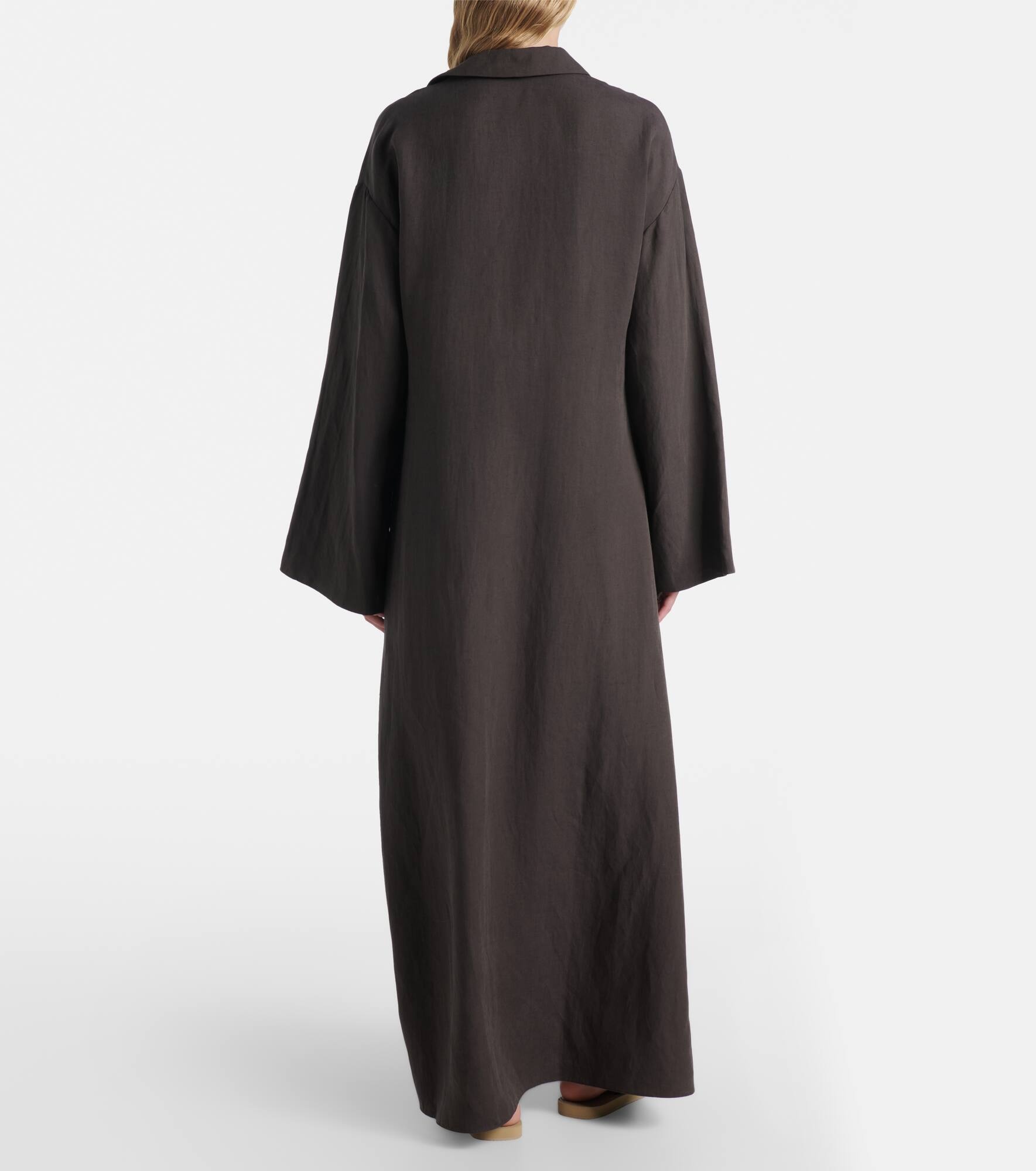 Millen silk and linen kaftan - 3