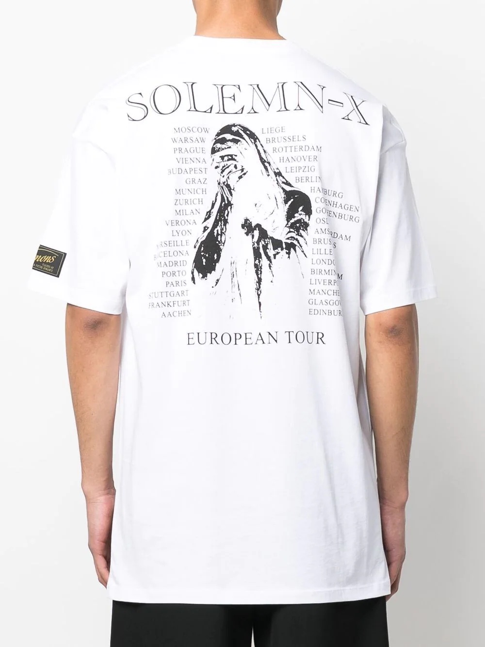 Solemn X oversized graphic-print T-shirt - 4