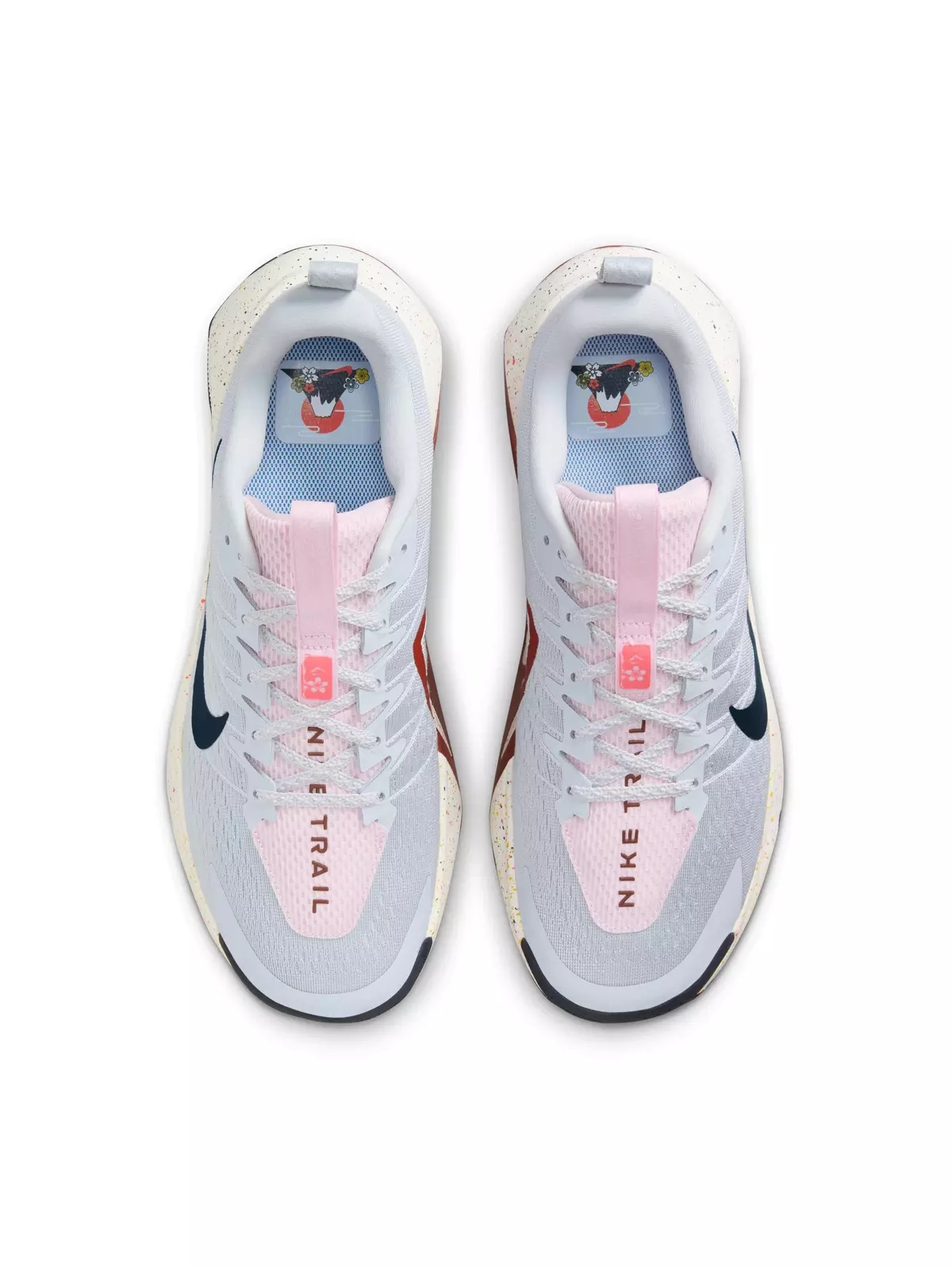 Wildhorse 10 "Pure Platinum/Football Grey/Pink Foam/Armory Navy" Men's Trail Running Shoe - 4