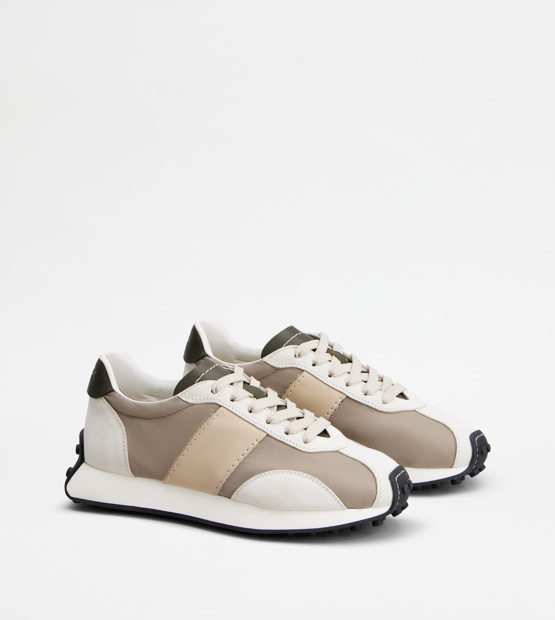 T VINTAGE SNEAKERS TOD'S•X CAPSULE COLLECTION - BEIGE, OFF WHITE, GREEN - 3