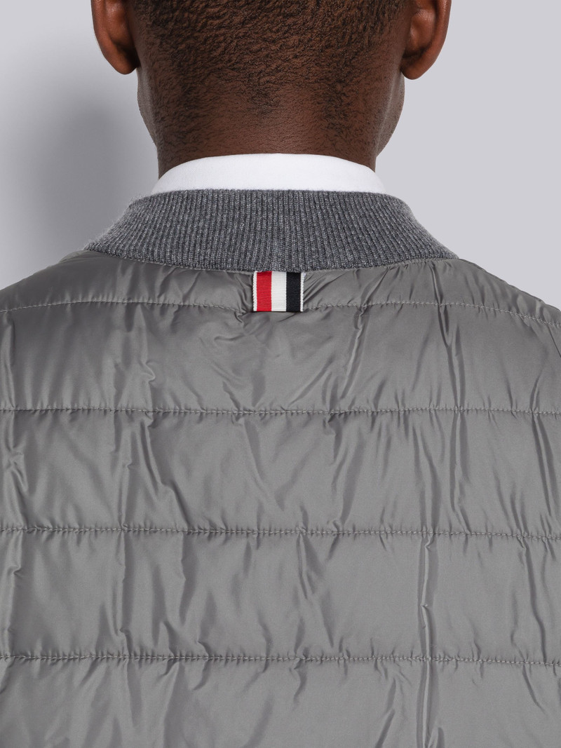 Nylon And Cashmere Reversible Tech Vest 6