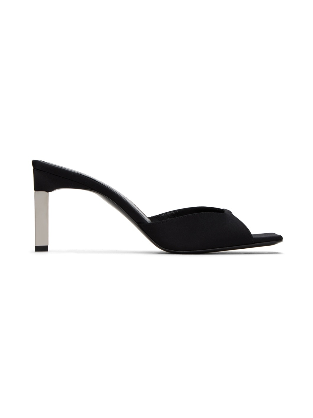 Black Adele Mules - 1