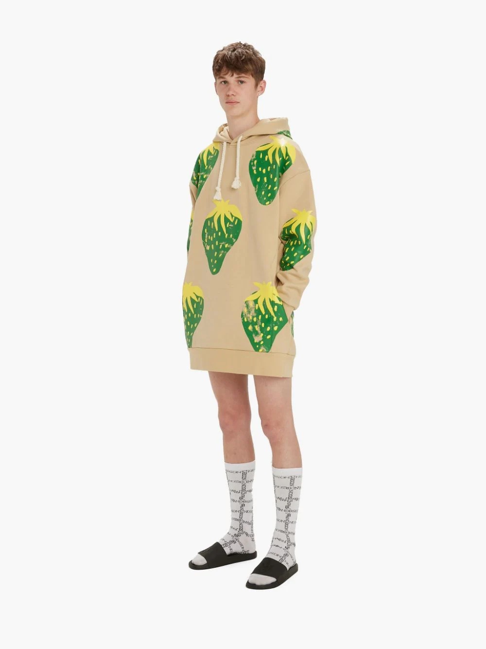OVERSIZED STRAWBERRY HOODIE - 3