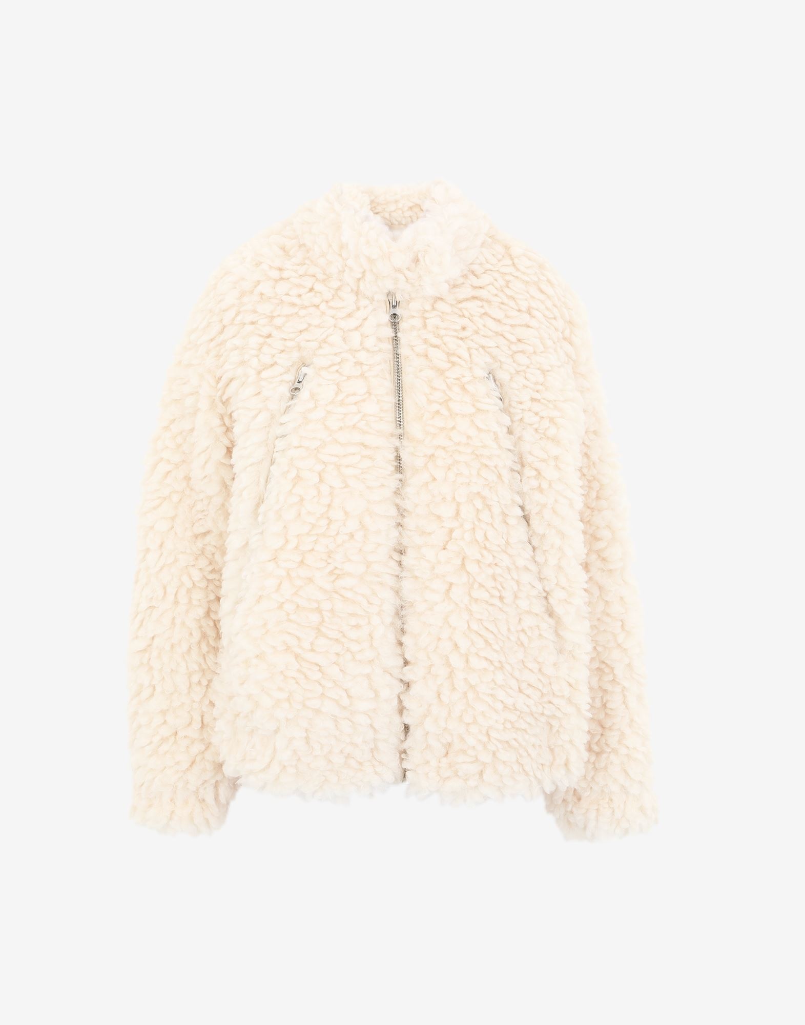 Faux sheepskin jacket - 1