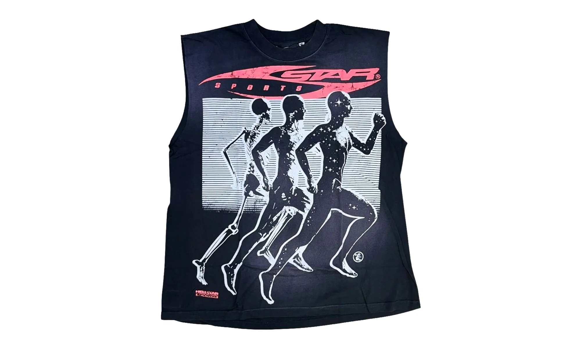 Marathon Sleeveless T-Shirt "Black" HSR190 - 1