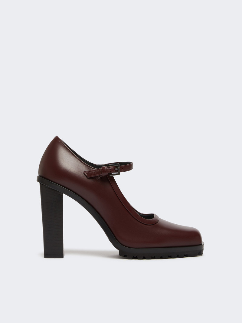MARY Mary Janes in leather 1