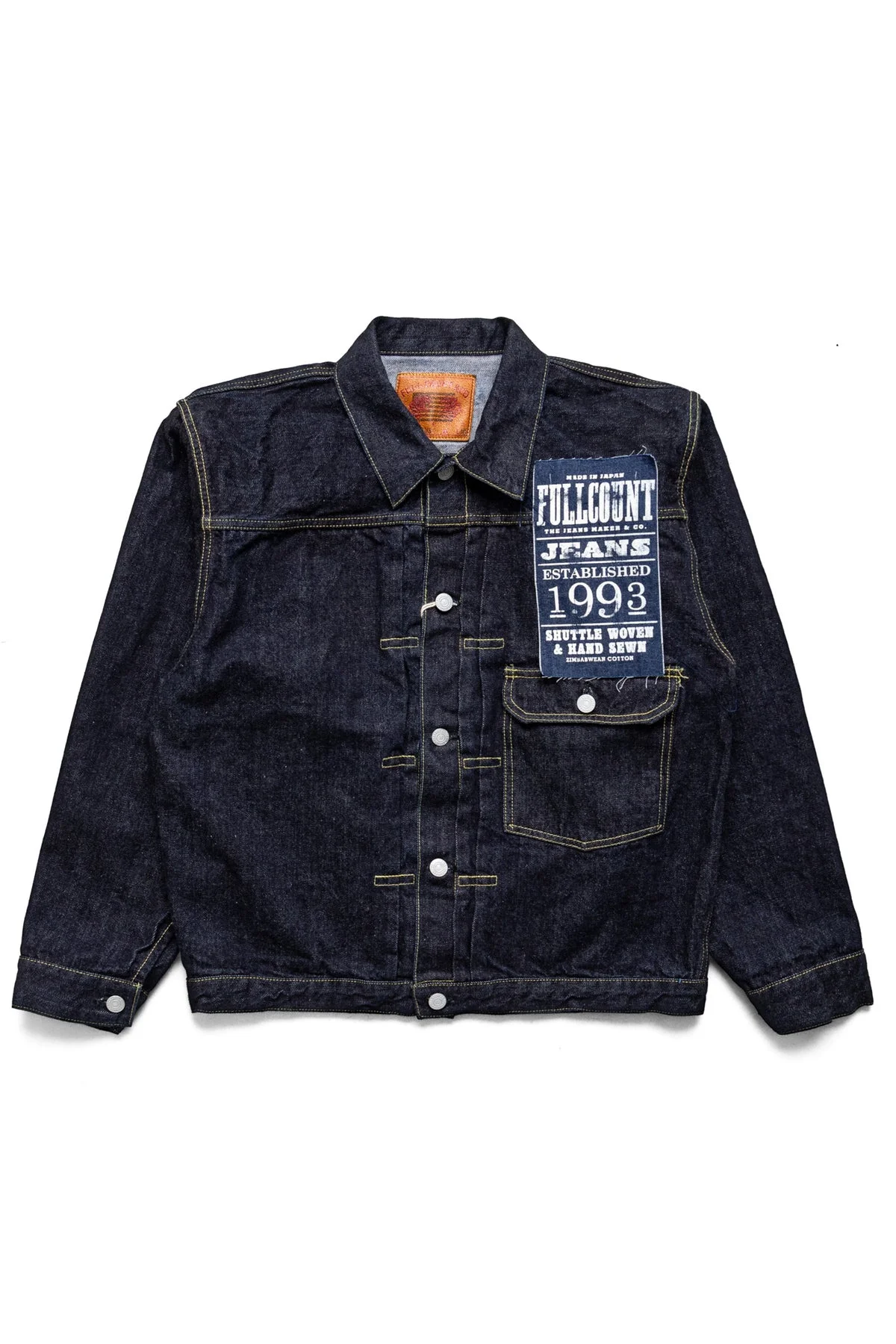 2107US Type 1 Denim Jacket (US Limited) WWll Denim - Indigo - 1