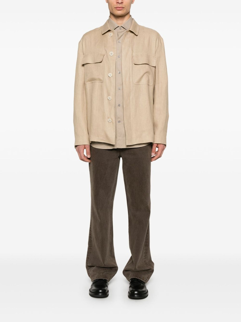 LARDINI linen jacket outlook