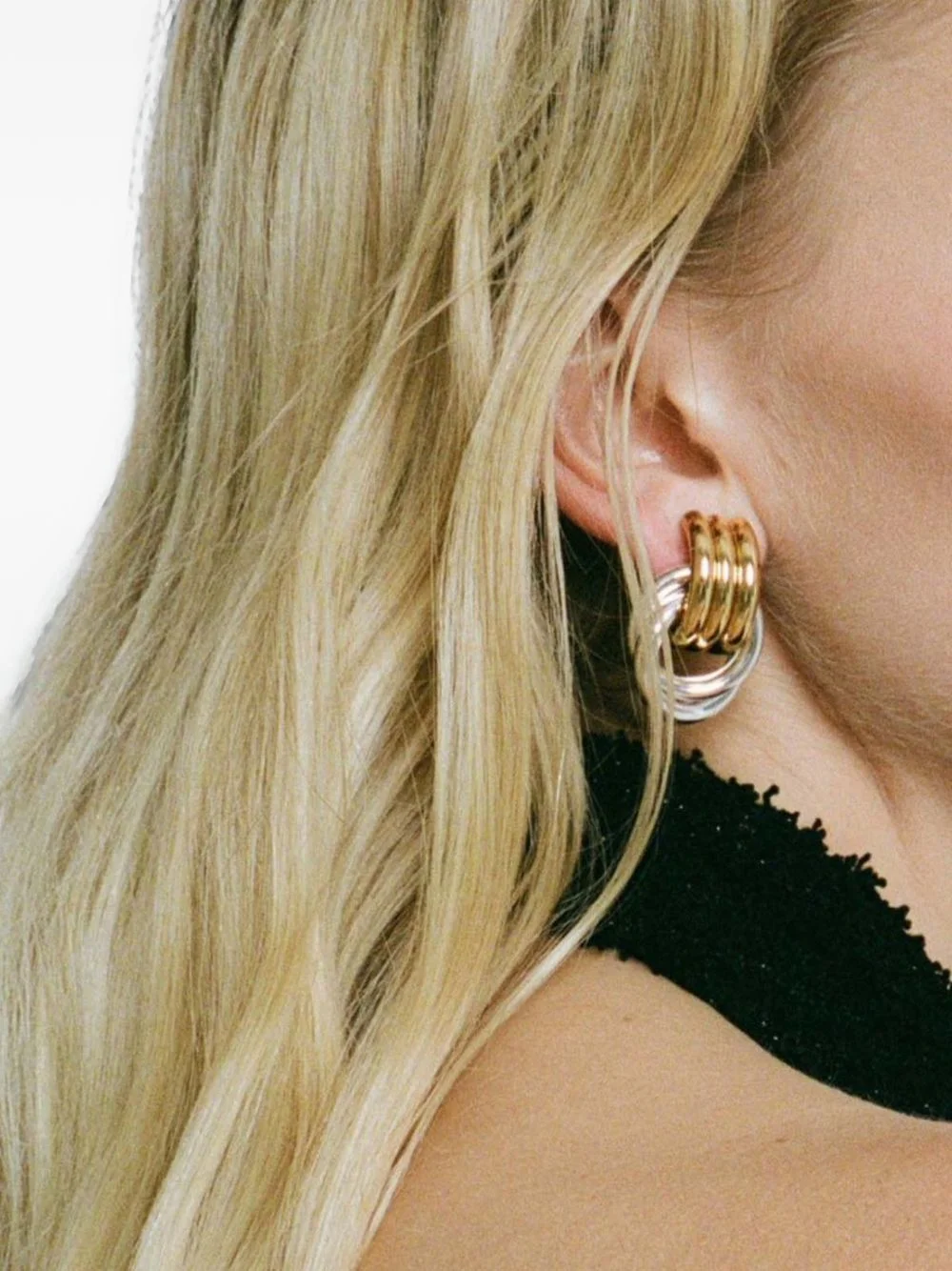mini Knot mixed earrings - 1