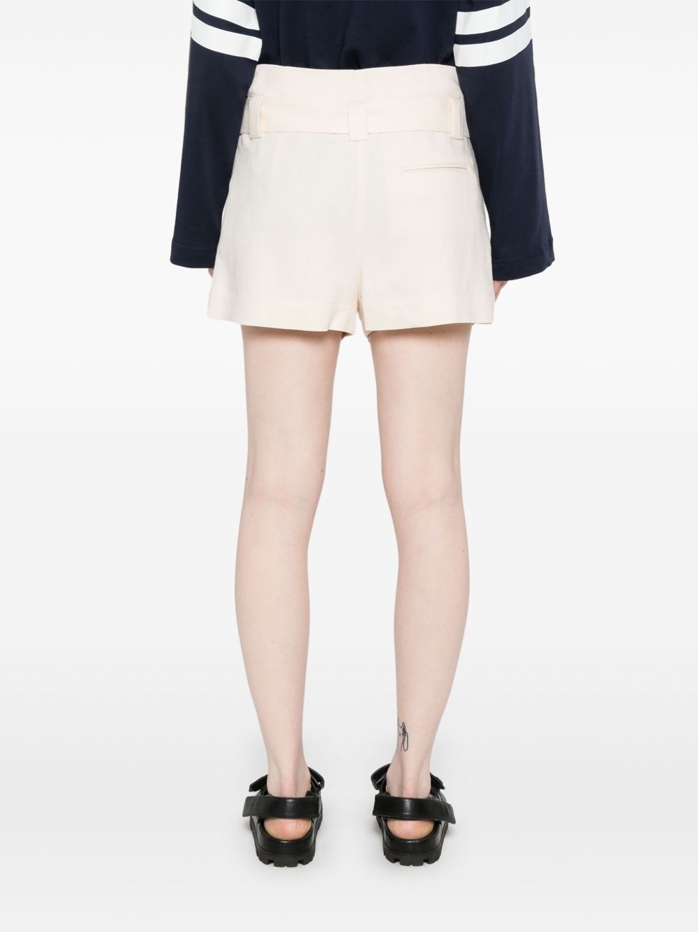 belted shorts - 4