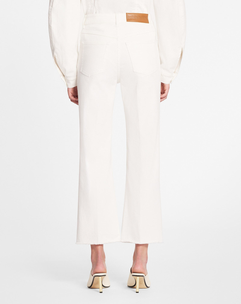 Lanvin FLARED DENIM PANTS outlook
