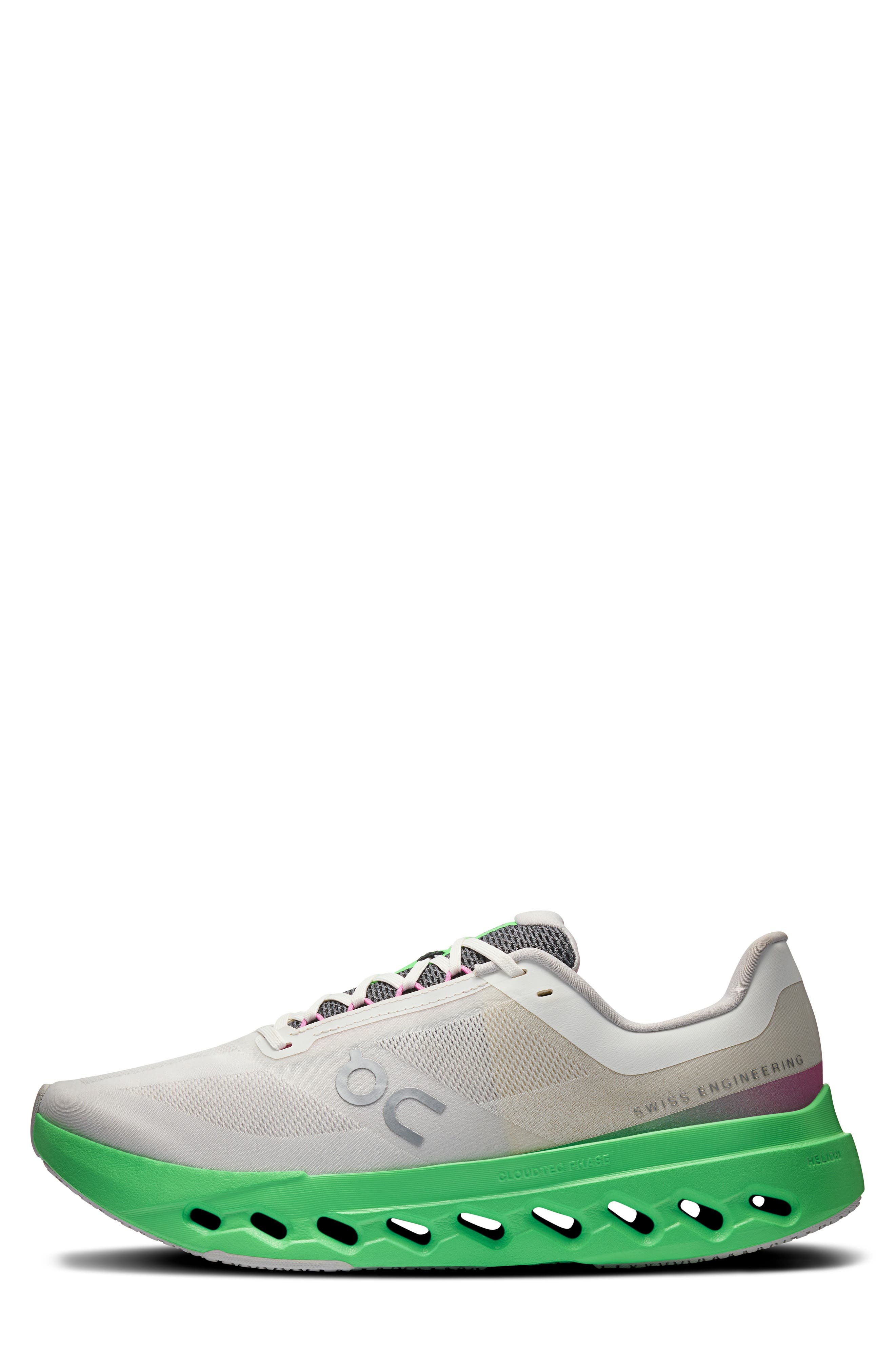 On Cloudsurfer Next Running Shoe in Wolf/Honeydew at Nordstrom - 6