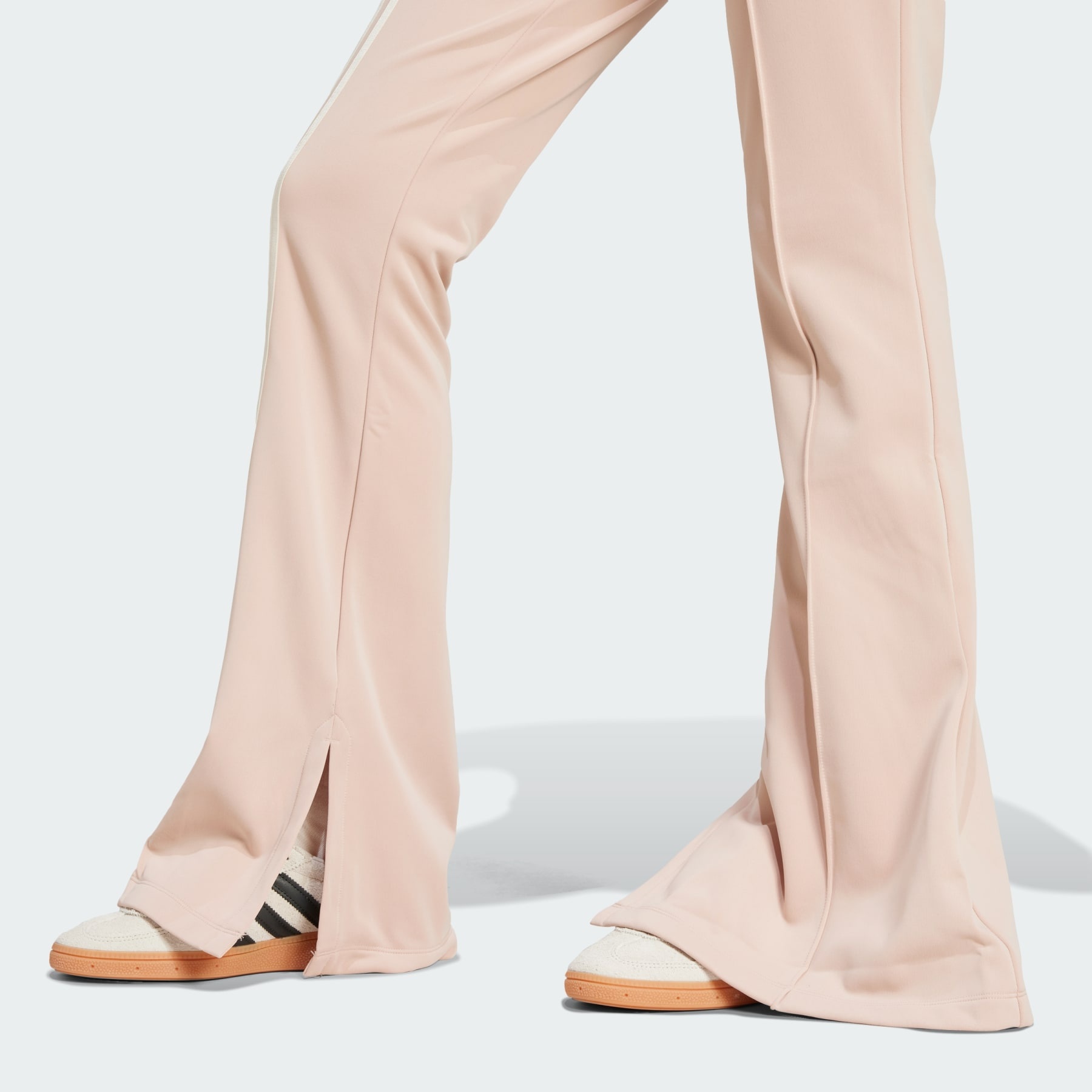 【ADIDAS】Firebird Flared Track Pants - Ash-Pulp Pink / JJ adidas Originals Oversized Firebird Women's Track Pants Pink
