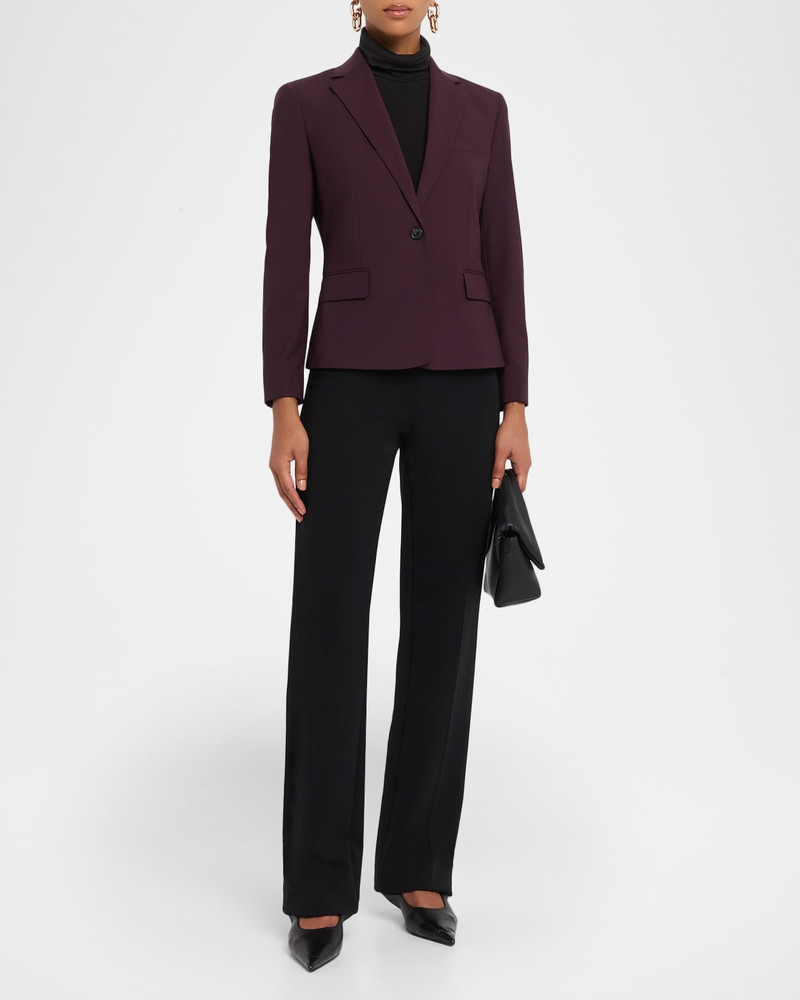 Theory Slim One-Button Jacket outlook