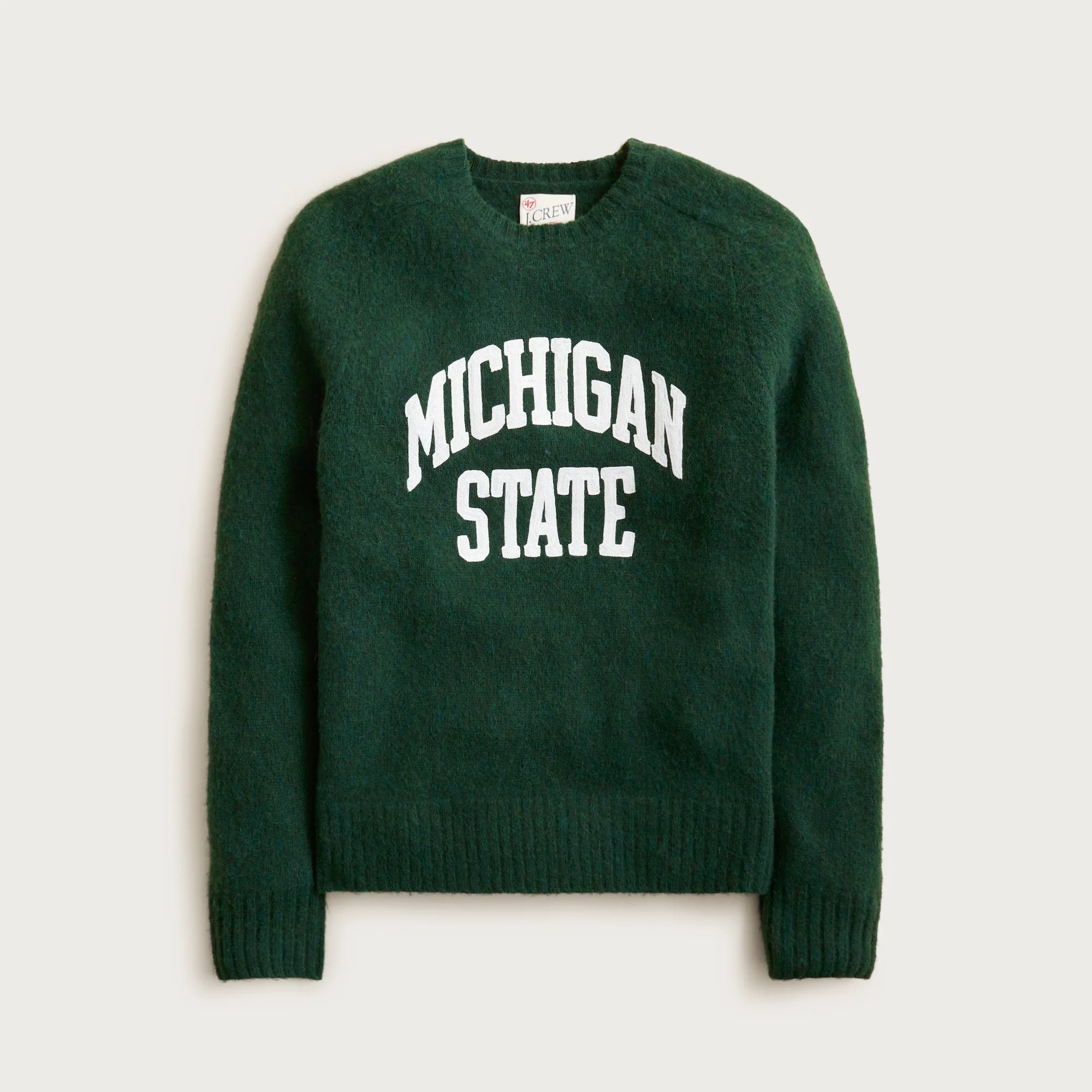 '47 X J.Crew brushed wool Michigan State sweater - 1