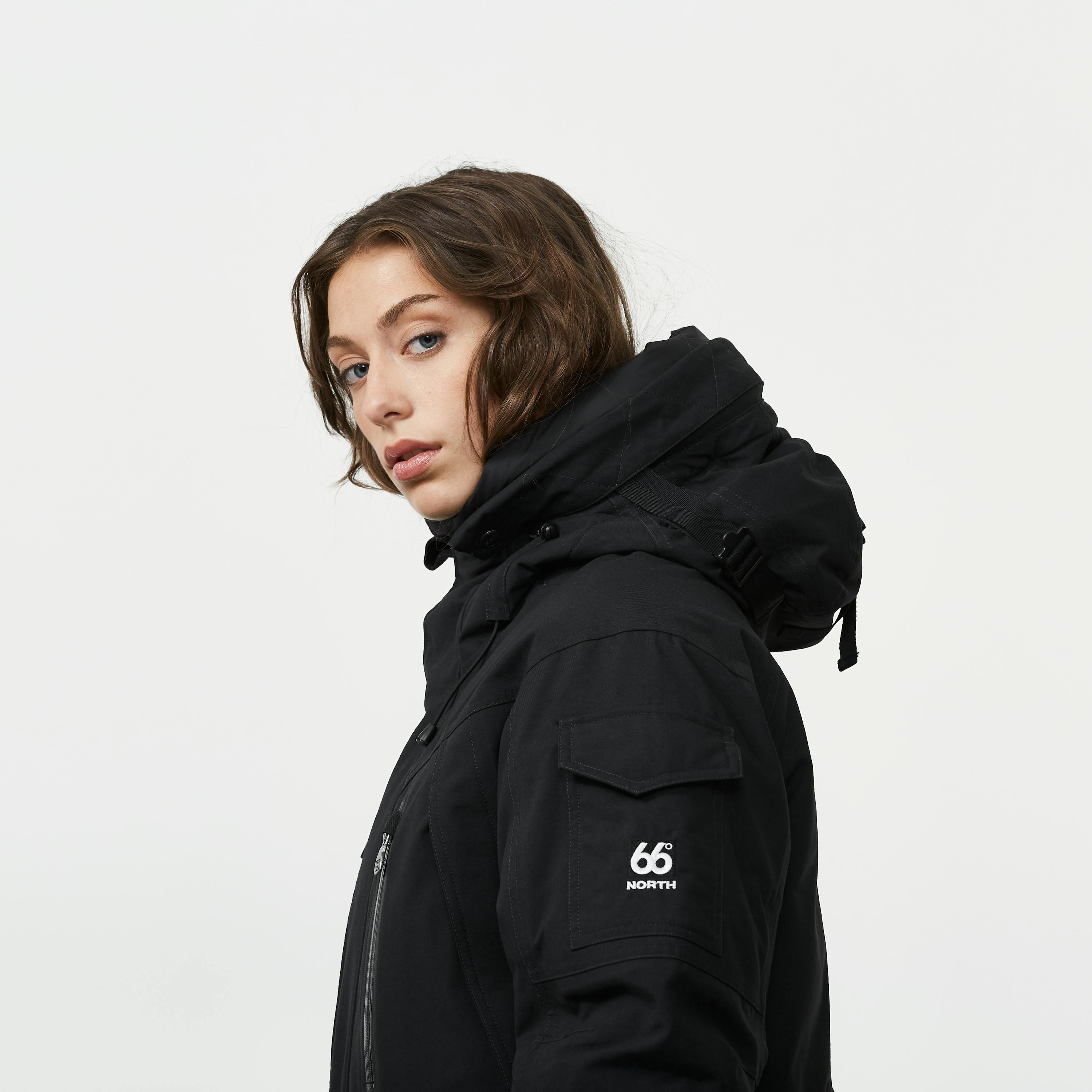 Jökla Arctic professional down parka with hood trim - 7