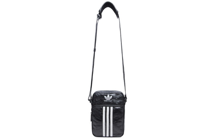 Balenciaga x adidas Small Crossbody Messenger Bag 'Black White' 721850210M41091 - 2