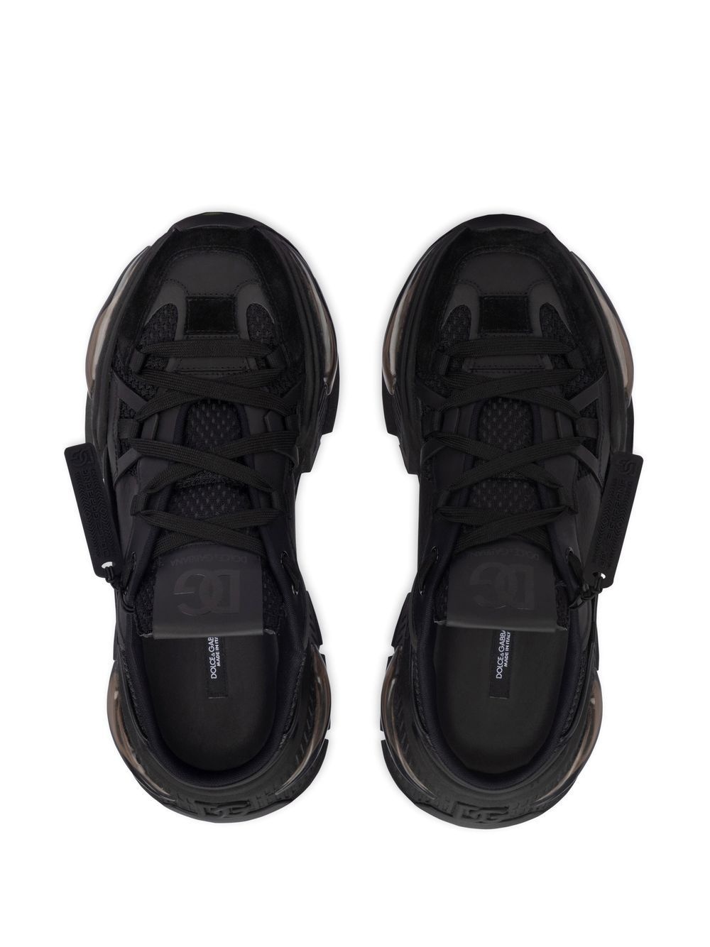 chunky-sole slip-on sneakers - 4