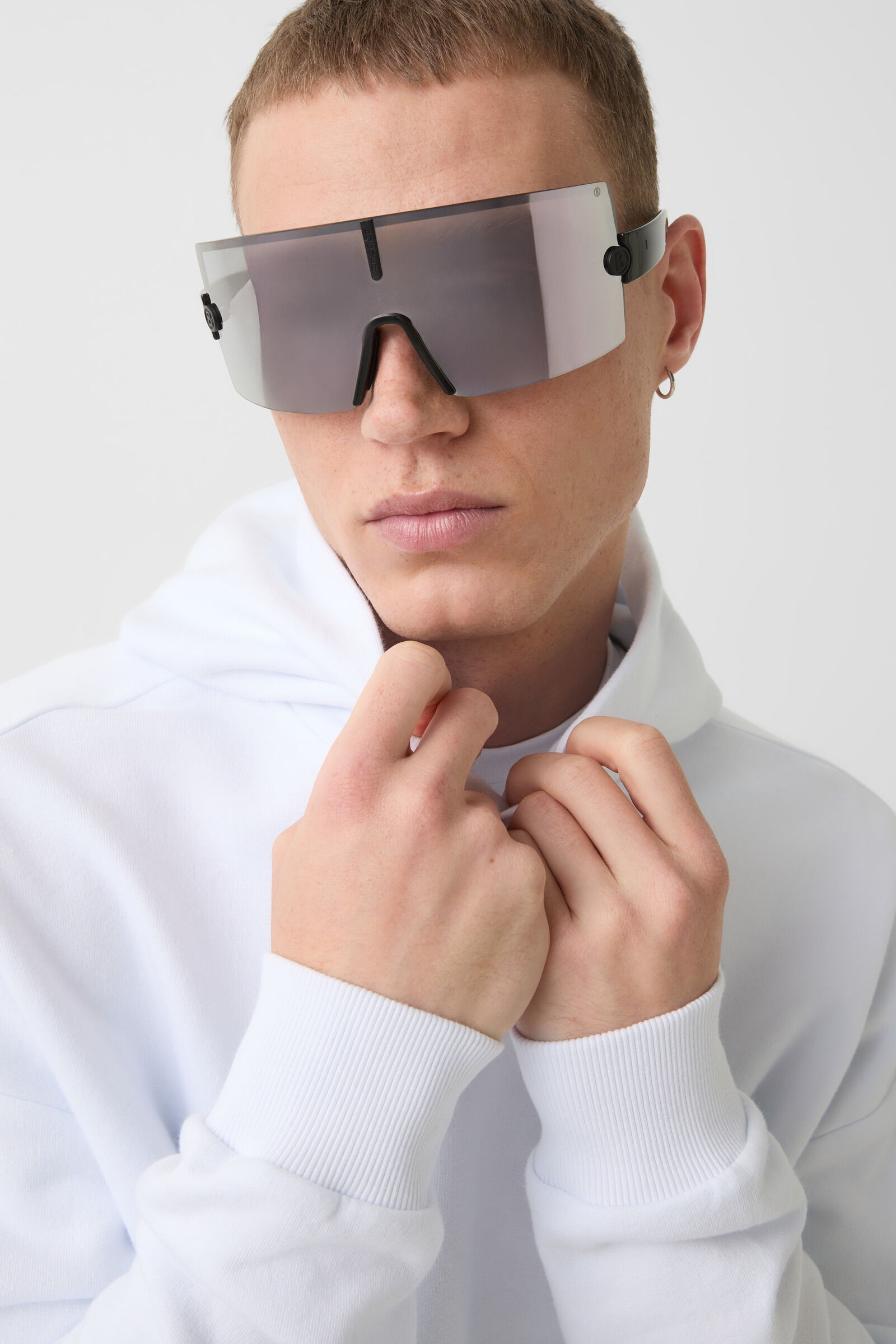 Hoodie Ilay in White - 3