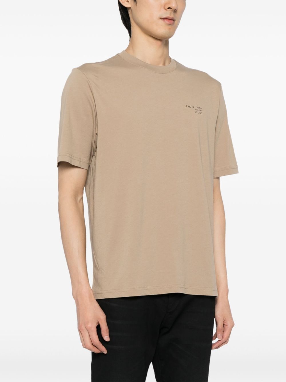 logo-print T-shirt - 3