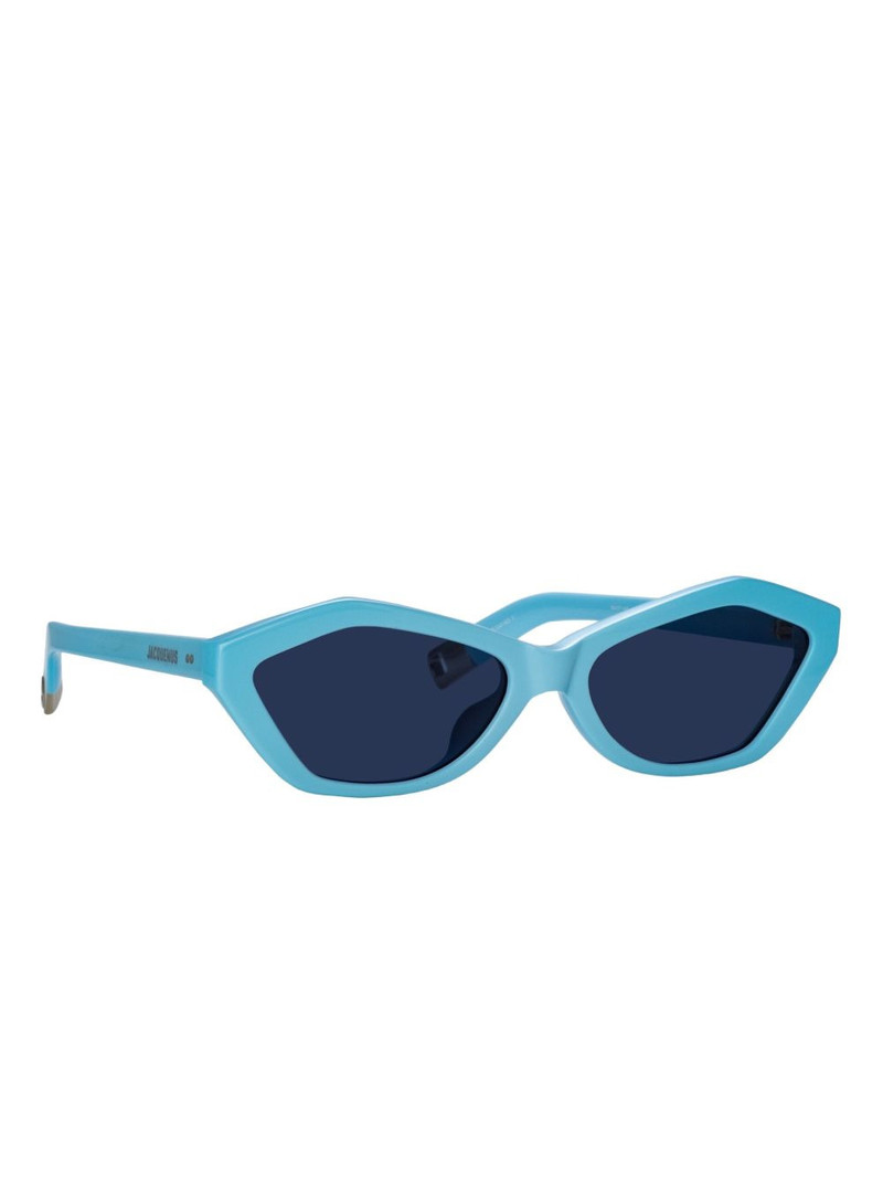 JACQUEMUS geometric-frame sunglasses outlook