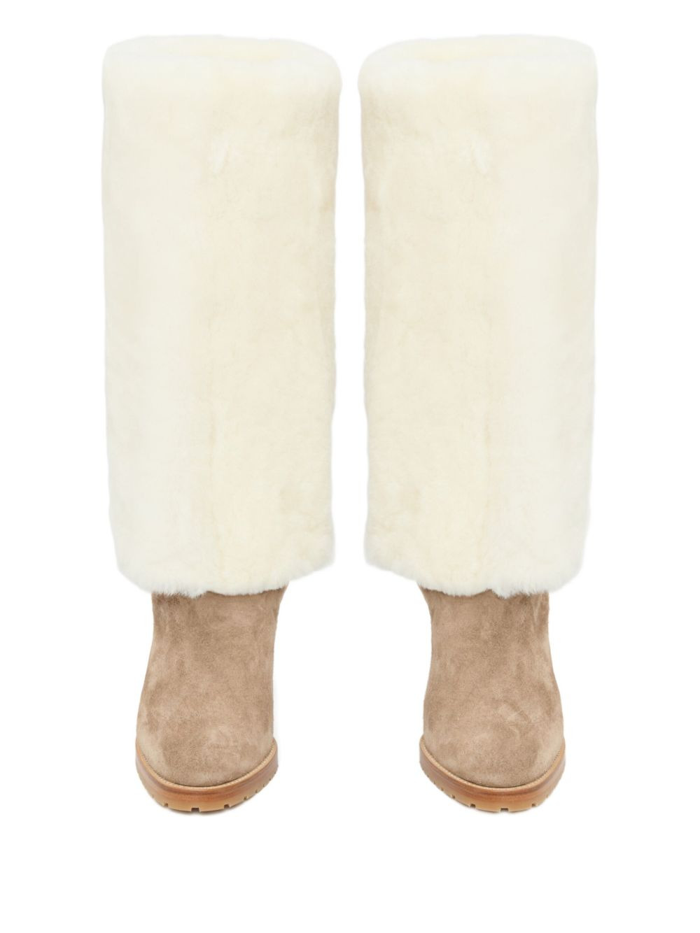 shearling boots - 2