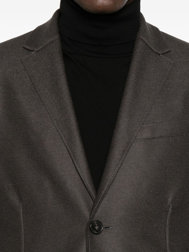 single-breasted virgin-wool blazer 5