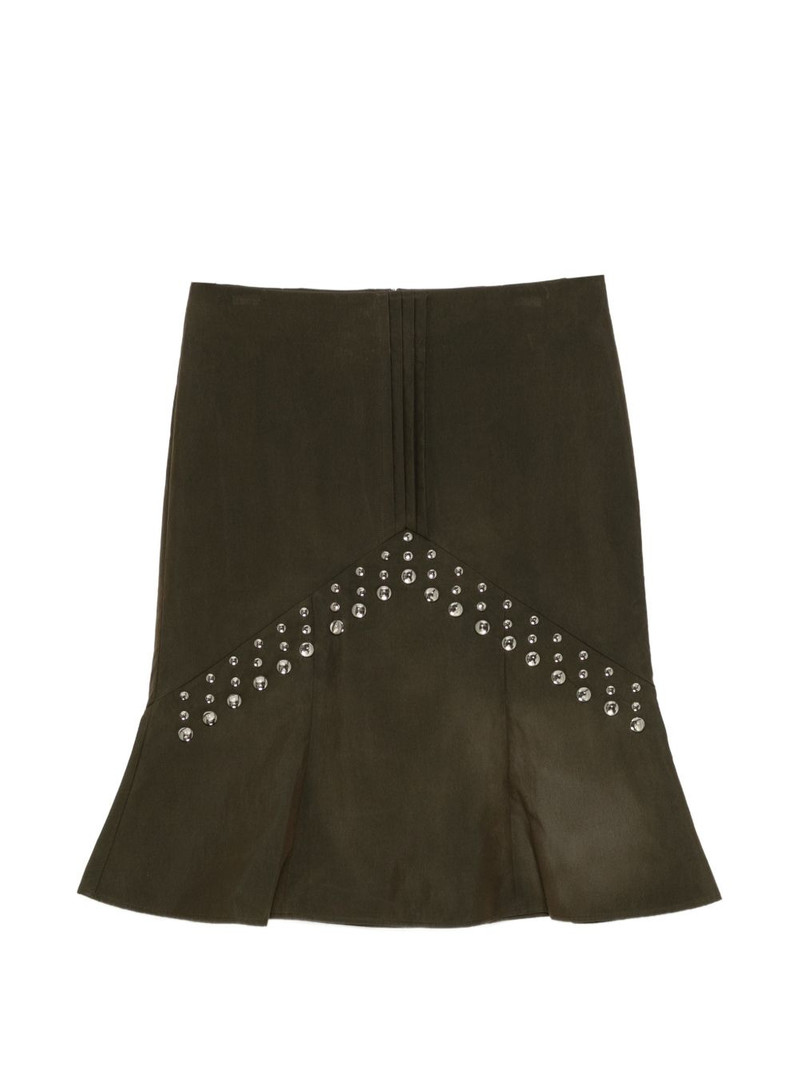 flared midi skirt 1