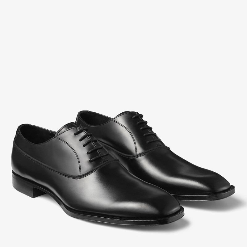 Foxley Oxford Shoe Black Calf Leather Shoes 2