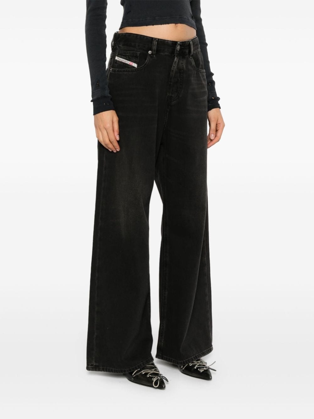 1996 D-Sire wide-leg jeans - 3