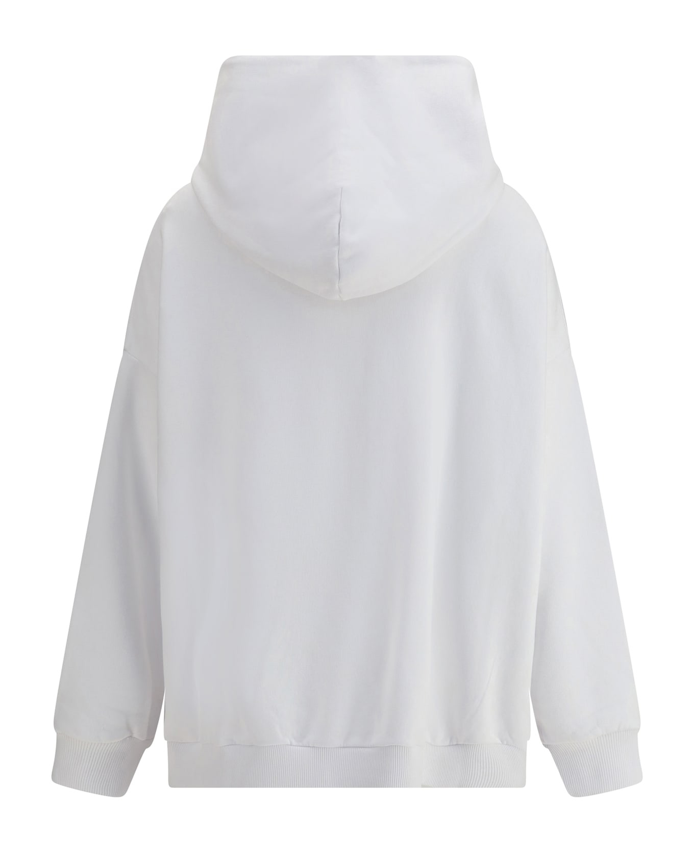Gauzy Fabric Hoodie With Givenchy Tape - 2