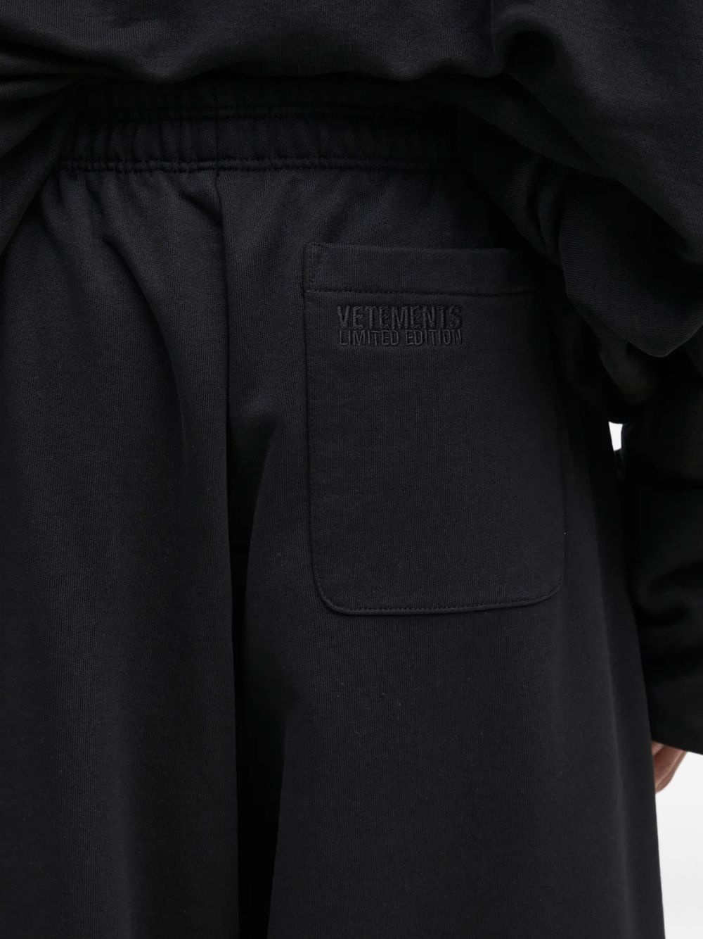 elastic-waistband track pants - 4
