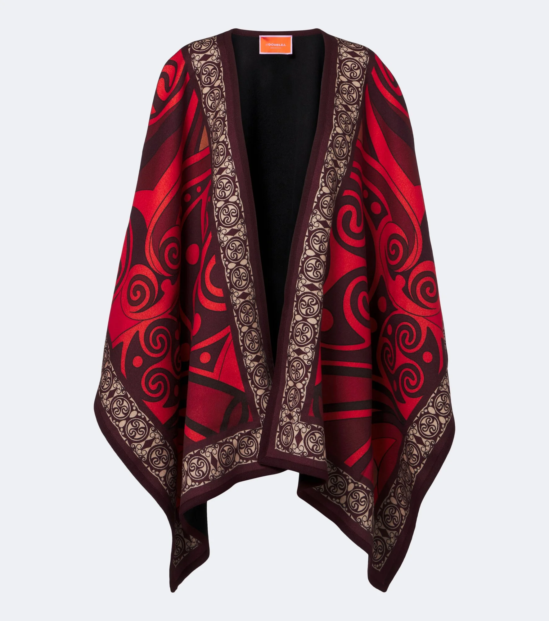 Alchemy printed wool shawl - 1