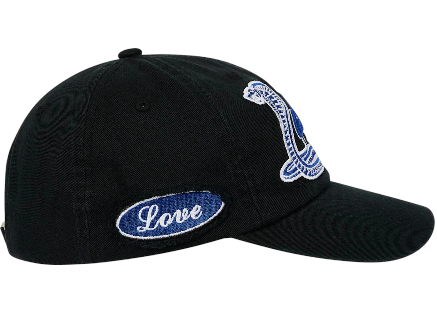 Palace Cobra 6-Panel Black - 3