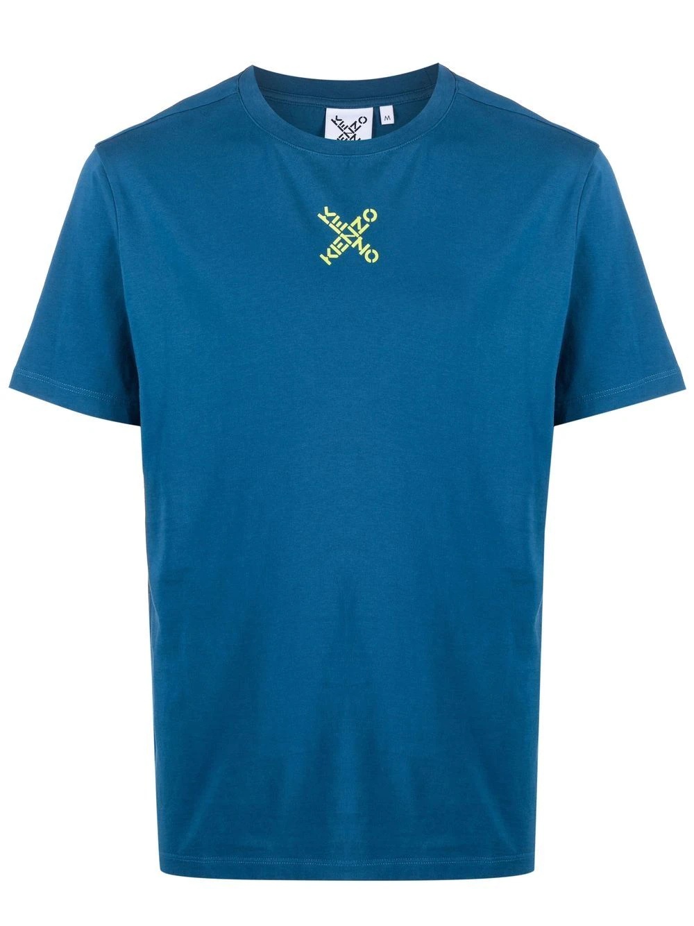 cross-logo print T-shirt - 1