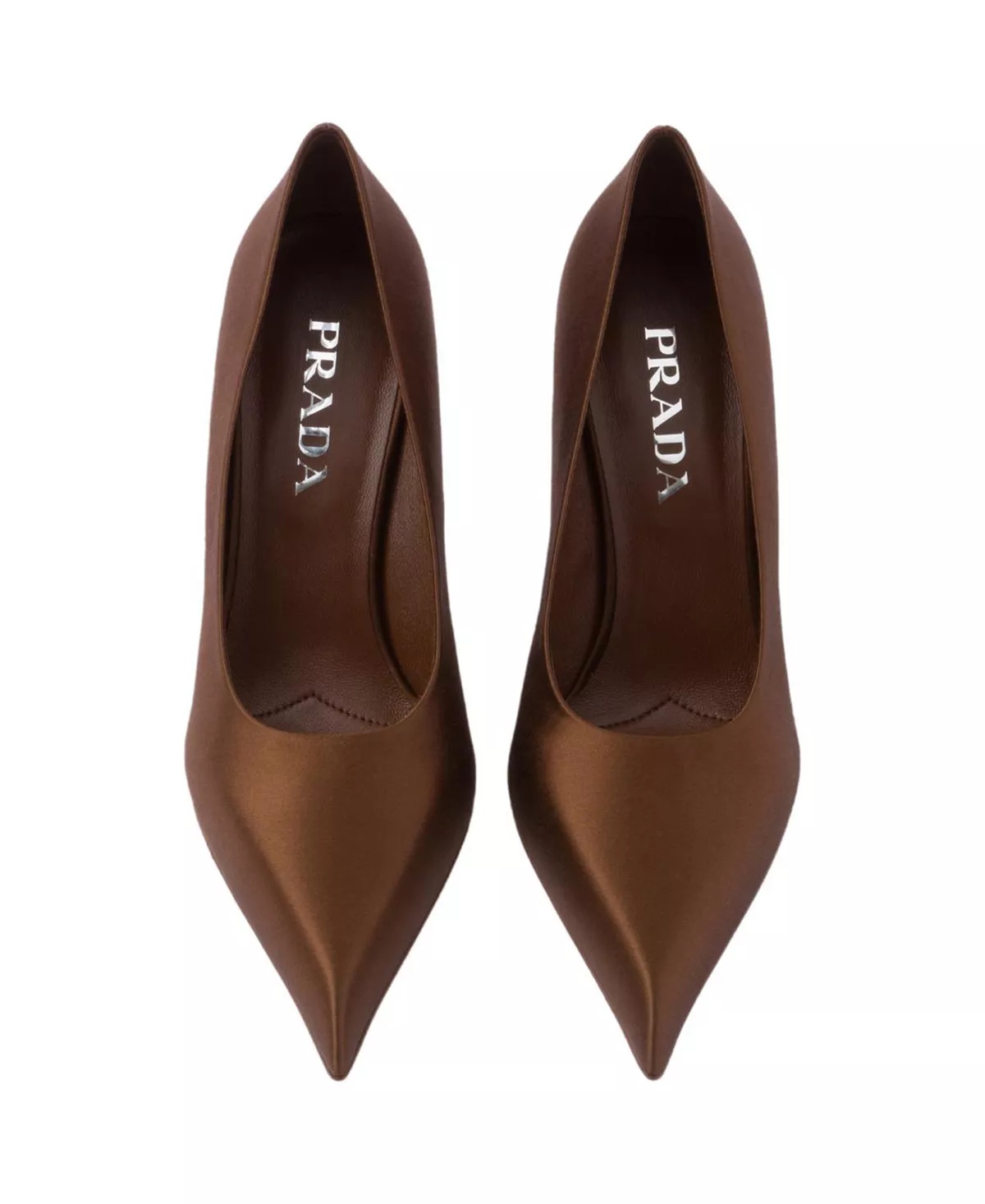 Women's Satin Pumps - 4