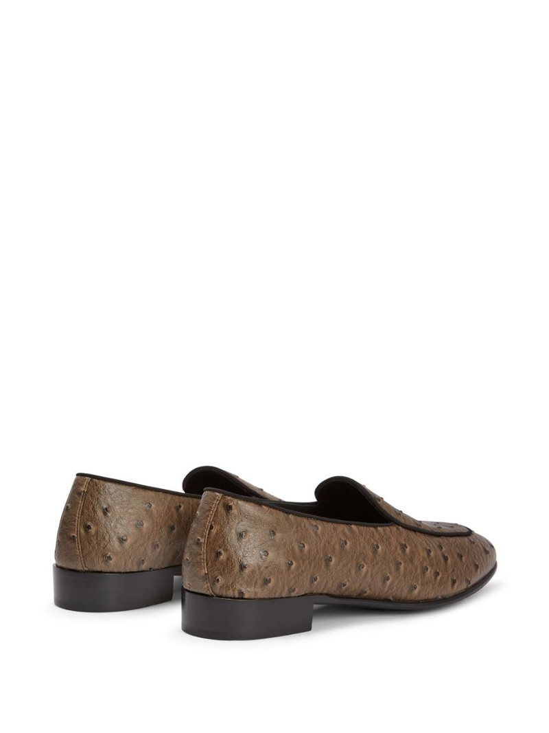 Rudolph logo-plaque leather loafers 3