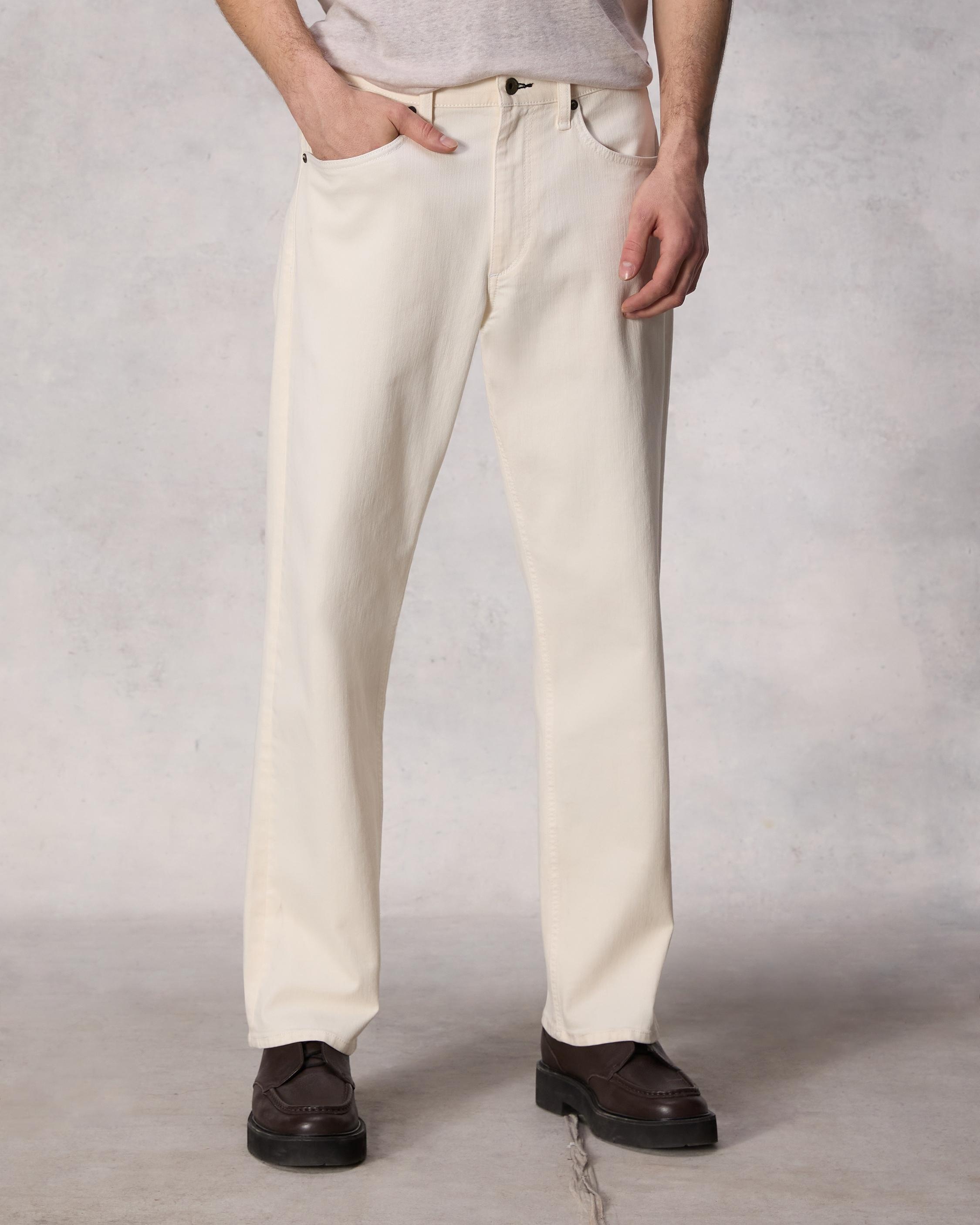 Fit 4 - Ecru
Straight Fit Aero Stretch Jean - 5