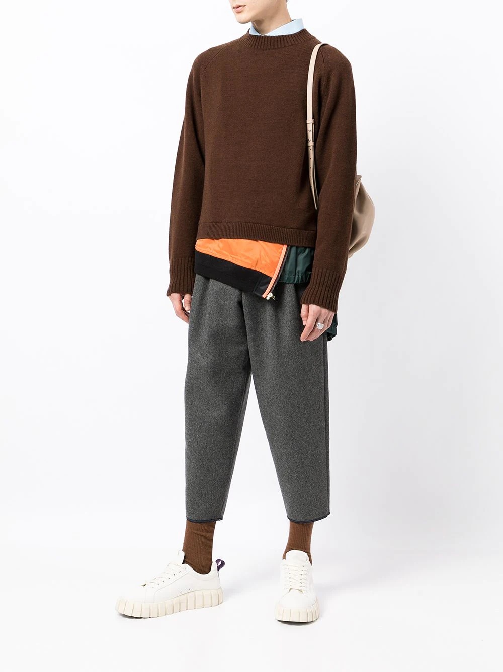 asymmetric-layered jumper - 2