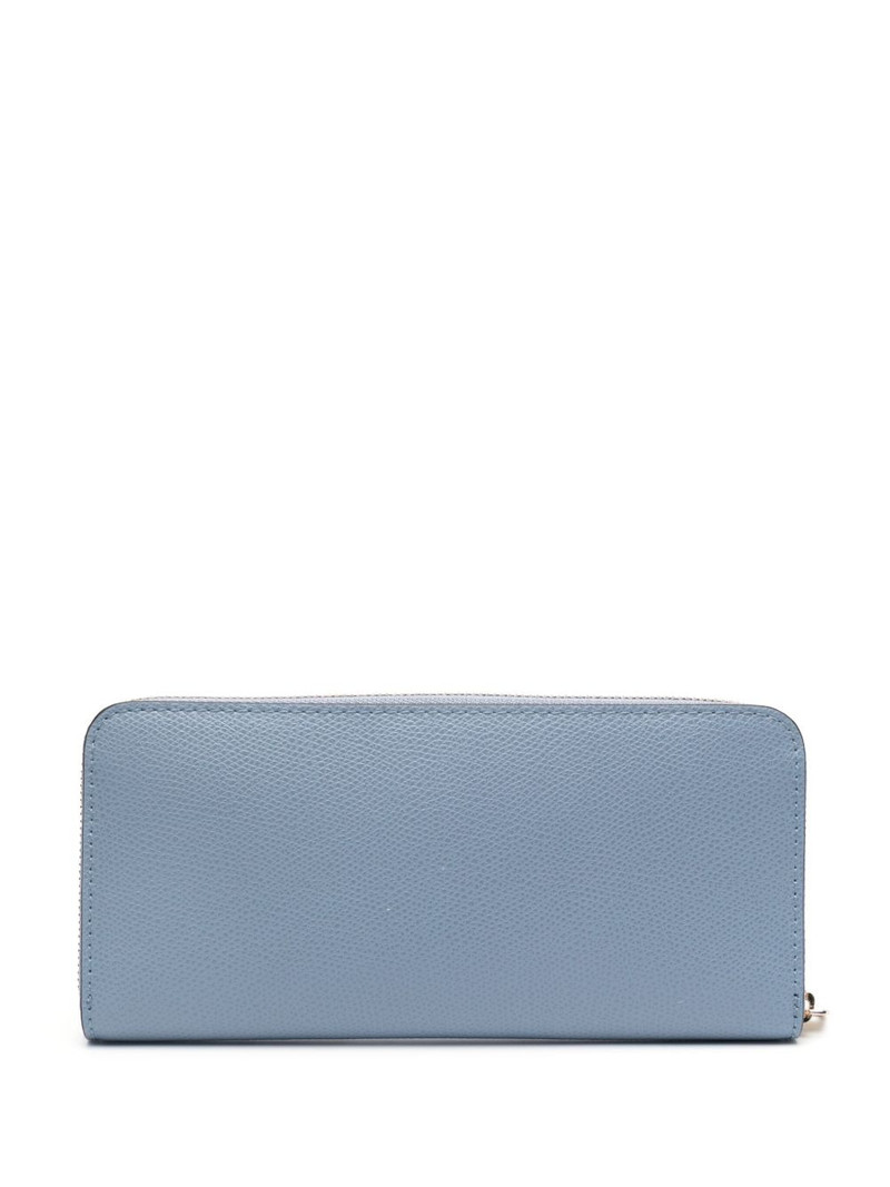 FURLA logo-plaque zip-up wallet outlook