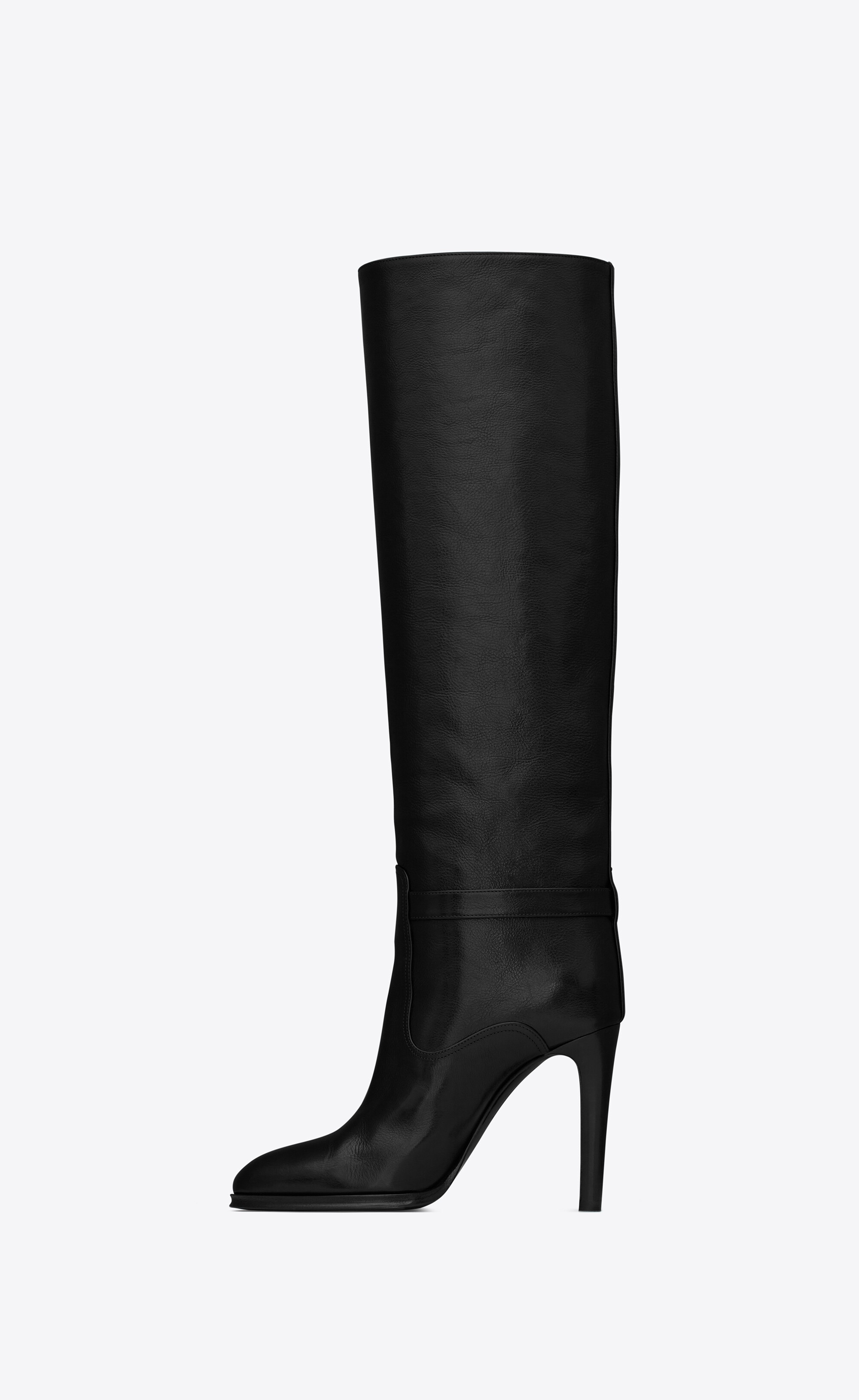 diane boots in grained leather - 4