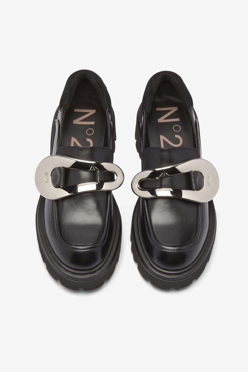 BUCKLE-EMBELLISHED LOAFERS 2