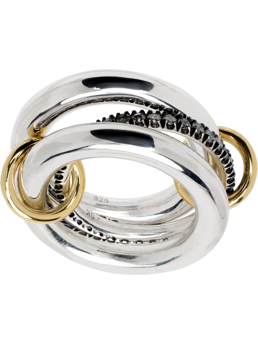 Silver Libra Gris Ring - 2