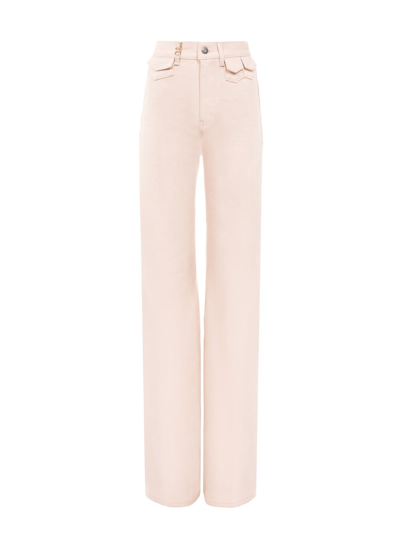 HIGH-RISE FLARE JEANS IN 데님 1