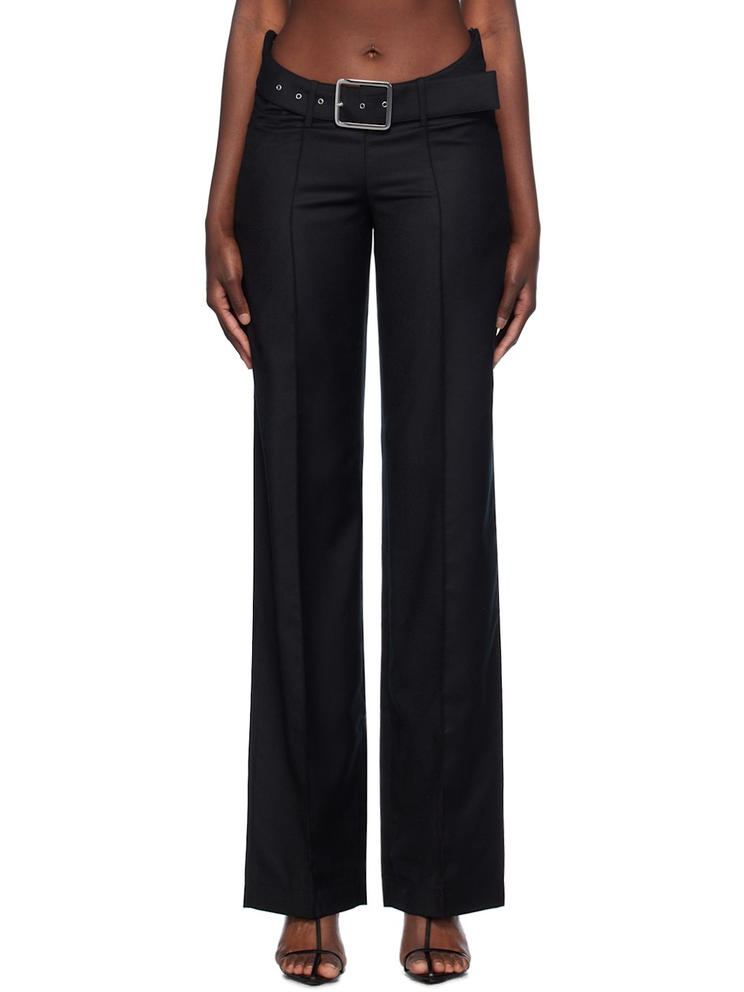 Black Sole Trousers - 1